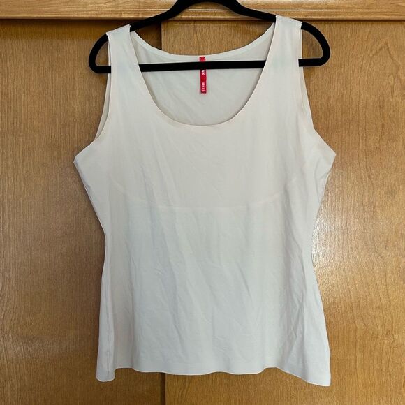 SPANX Trust Your Thinstincts Smoothing Microfiber Tank Top Nude Plus Size 2x - Picture 1 of 7
